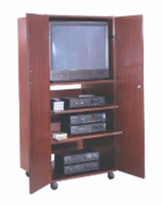 Picture of Ironwood VC2, Mobile Video Cabinet with Doors