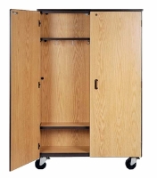 Picture of Ironwood 1036, Mobile Closed Wardrobe Storage Cabinet 