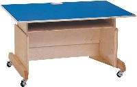 Picture of Jonti-Craft 3452JC, Kids Adjustable Mobile Computer Table