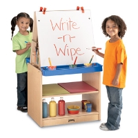 Picture of Jonti-Craft 0289JC, Kids Mobile 2 Station Easel
