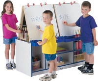 Picture of Jonti-Craft 0294JC, Kids Mobile 4 Station Play Easel