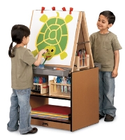 Picture of Jonti-Craft 0289JC, Kids Play Sproutz 2 Station Easel