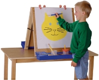 Picture of Jonti-Craft 0652JC, Kids Play Double Sided Tabletop Easel