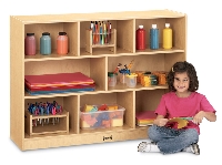 Picture of Jonti-Craft 2691JC, Kids Play Mobile Block Storage Cabinet