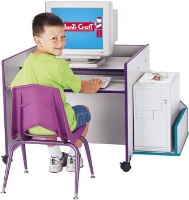Picture of Jonti Craft 3494JC, Mobile Computer Desk Workstation 