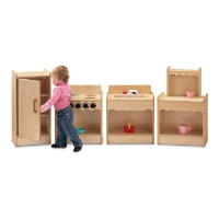 Picture of Jonti Craft 2075JC, Toddler Contempo Play Kitchen, 4 Pc Set