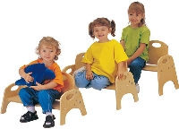 Picture of Jonti Craft 5810JC, Kids Twin Chairries With Arms 