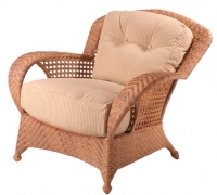 Picture of Whitecraft Boca S594011, All Weather Outdoor Wicker Cushion Lounge Chair