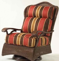 Picture of Whitecraft Chatham Run S525015, Outdoor Wicker Cushion Swivel Lounge Chair