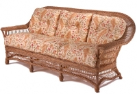 Picture of Whitecraft Cottage S587031, All Weather Outdoor Wicker Cushion 3 Seat Sofa Chair