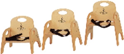 Picture of Jonti-Craft 0582JCSB, Kids Wooden Stackable Chairries With Seatbelt