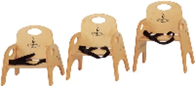 Picture of Jonti-Craft 0580JCSB, Kids Wooden Stackable Chairries With Seatbelt