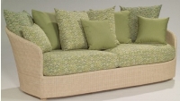 Picture of Whitecraft Oasis S507031, Outdoor Wicker Cushion Three Seat Sofa