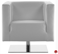 Picture of Ascot 1 Contemporary Reception Lounge Lobby Club Chair, Swivel  Base