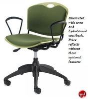 Picture of Anytime Mid Back Contoured Plastic Office Task Swivel Chair