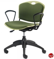 Picture of Anytime Mid Back Contoured Plastic Office Task Swivel Chair