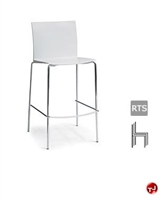 Picture of Aceray 536, Contemporary Cafeteria Dining Armless Stacking Barstool
