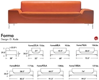 Picture of Aceray Forma 68, Contemporary Reception Lounge Lobby Sofa
