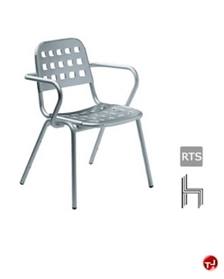 Picture of Aceray 357, Outdoor Aluminum Stacking Armchair