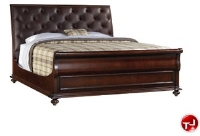Picture of Stanley European Signature Saville Leather Sleigh Bed 6/0 King Size Bed
