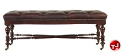 Picture of Stanley Signature Day's End Traditional Leather Bed End Bench