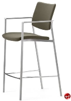Picture of Source Font 540 Contemporary Cafeteria Dining Barstool with Arms