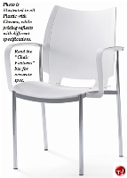 Picture of Source i-Stack 400, Contemporary Guest Side Reception Stacking Arm Chair