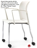 Picture of Source PC 455 Guest Side Reception Plastic Mobile Stacking Arm Chair