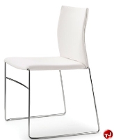 Picture of Source Tier 494 Contemporary Guest Side Reception Mesh Armless Stack Chair