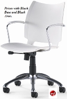Picture of Source i-Swivel 420 Contemporary Mid Back Plastic Swivel Office Chair