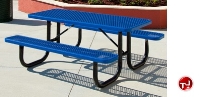 Picture of Outdoor 238 Series, 72" Extra Heavy Duty Steel Picnic Table 