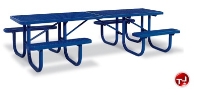 Picture of Outdoor 238 Series, 10' Extra Heavy Duty Steel ADA Shelter Picnic Table 