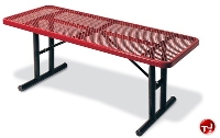 Picture of Outdoor 238U, 72" Extra Heavy Duty Steel ADA Accessible Utility Table