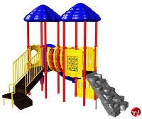 Picture of Play Today Up & Over  Double Deck Platform Structure, 2-5 Years