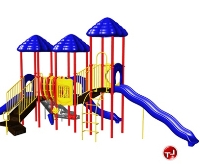 Picture of Play Today Up & Away Triple Deck Standard Tower Platform Structure, 5-12 Years