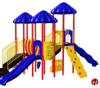 Picture of Play Today Up Top Triple Deck Deluxe Tower Playsystem, 5-12 Years