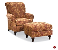 Picture of Fairfield 1459 Reception Lounge Lobby Club Chair Sofa with Ottoman