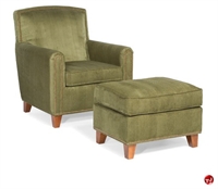 Picture of Fairfield 6026 Reception Lounge Lobby Club Chair Sofa with Ottoman