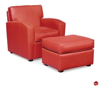 Picture of Fairfield 6035 Reception Lounge Lobby Club Chair Sofa with Ottoman