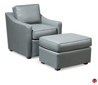 Picture of Fairfield 6037 Reception Lounge Lobby Club Chair Sofa with Ottoman