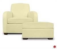Picture of Fairfield 8942 Reception Lounge Lobby Club Chair with Ottoman
