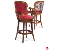 Picture of Fairfield 5034 Cafeteria Dining Traditional Swivel Barstool Chair
