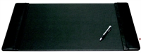Picture of Dacasso P1028 Black Leather Deskpad, 22" x 14"