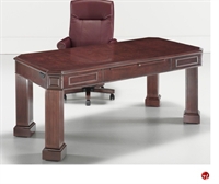 Picture of 13133 Traditional Veneer Executive Writing Table Desk