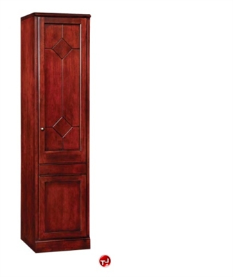 Picture of DMI Oxmoor 7376-05 Traditional Veneer Single Door Wardrobe Storage Cabinet