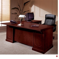 Picture of DMI Andover 7462-37 Traditional Laminate 72" L Shape Office Desk Workstation