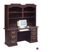 Picture of DMI Governors 7350-21 7350-44 Traditional Laminate Credenza with Overhead Storage