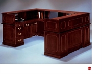 Picture of 13293 Traditional Laminate 72" U Shape Reception Desk Workstation