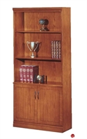 Picture of DMI Belmont 7130-09 Veneer 36" Open Bookcase with Doors