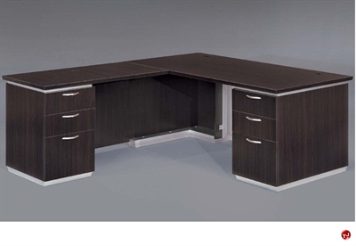 Picture of DMI Pimlico 7020-48 Laminate 72" L Shape Office Desk Workstation